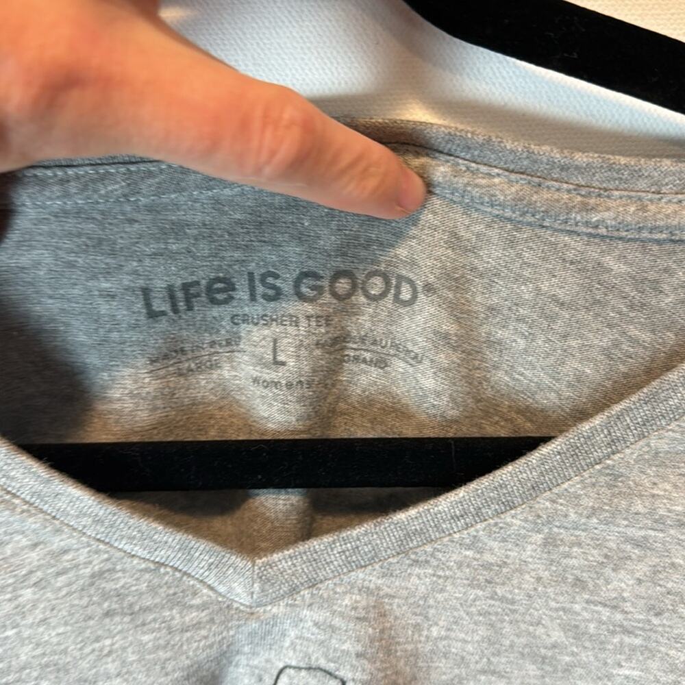 Life is Good Tee Shirt - Women's Large - Picture 2 of 6